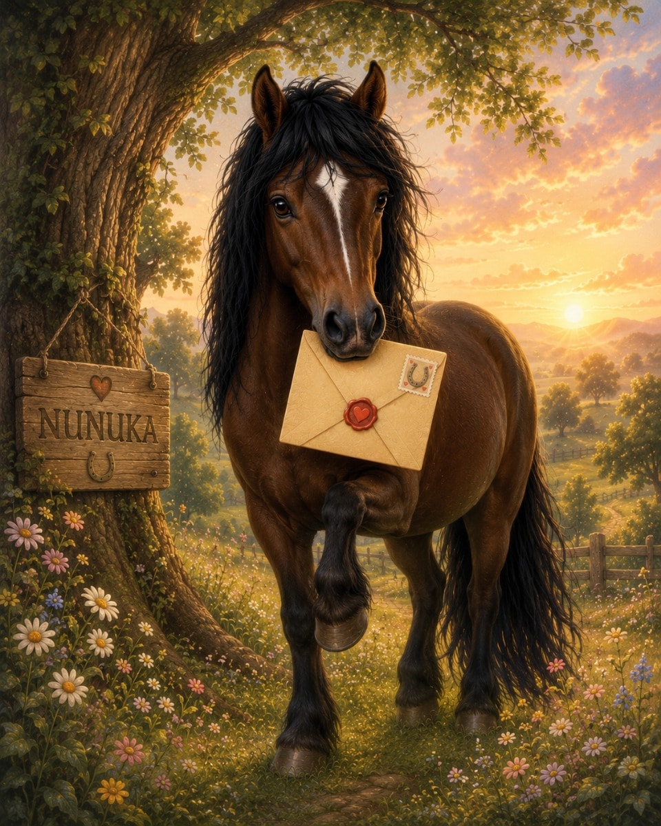 Nunuka's Monthly Mail 'The Glamorous Show Pony'