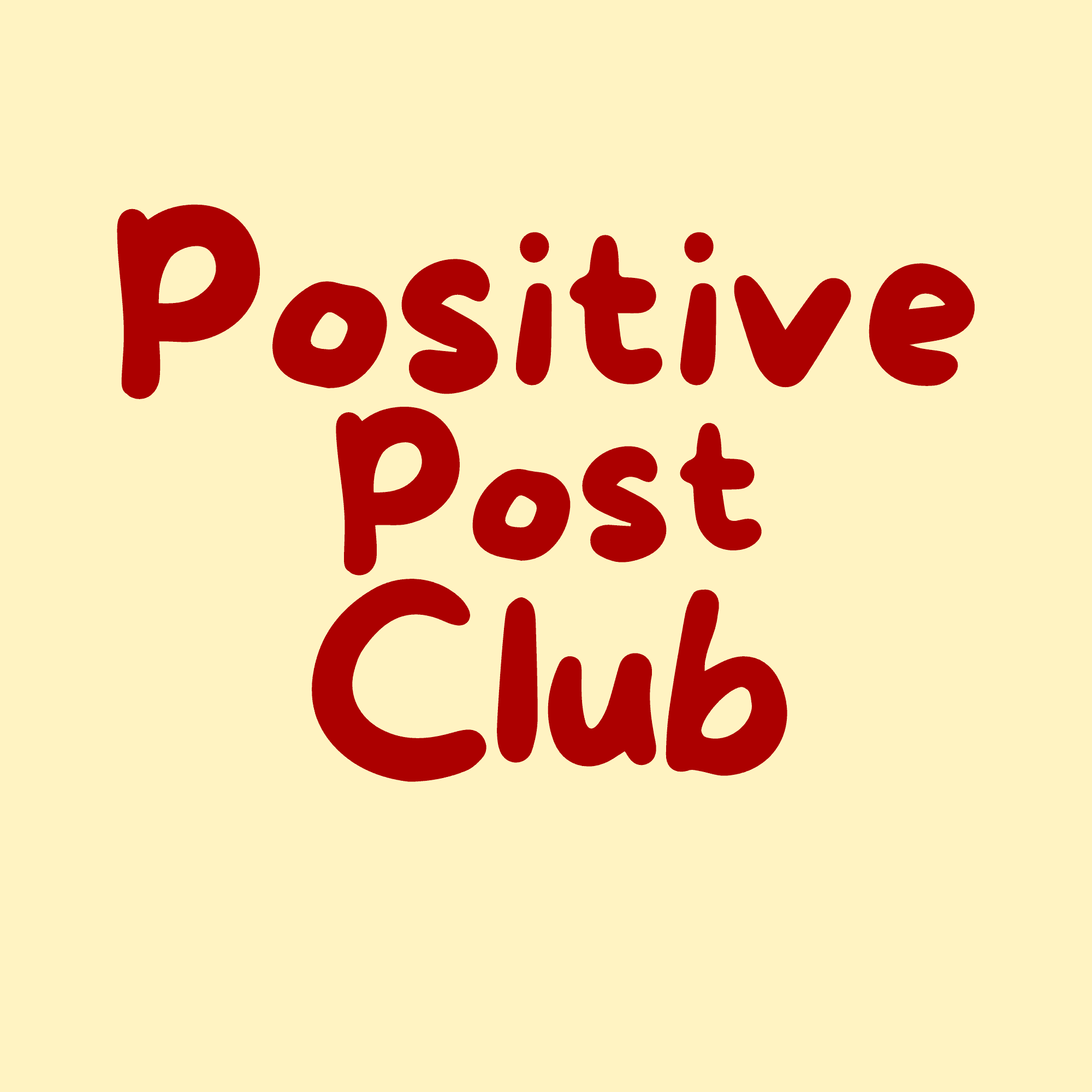 Positive Post Club
