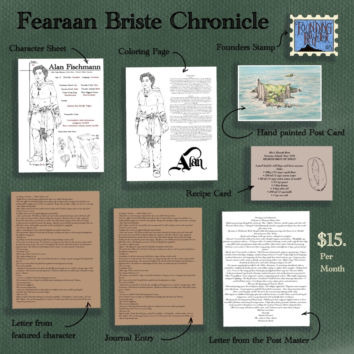 Fearaan Briste Cronical