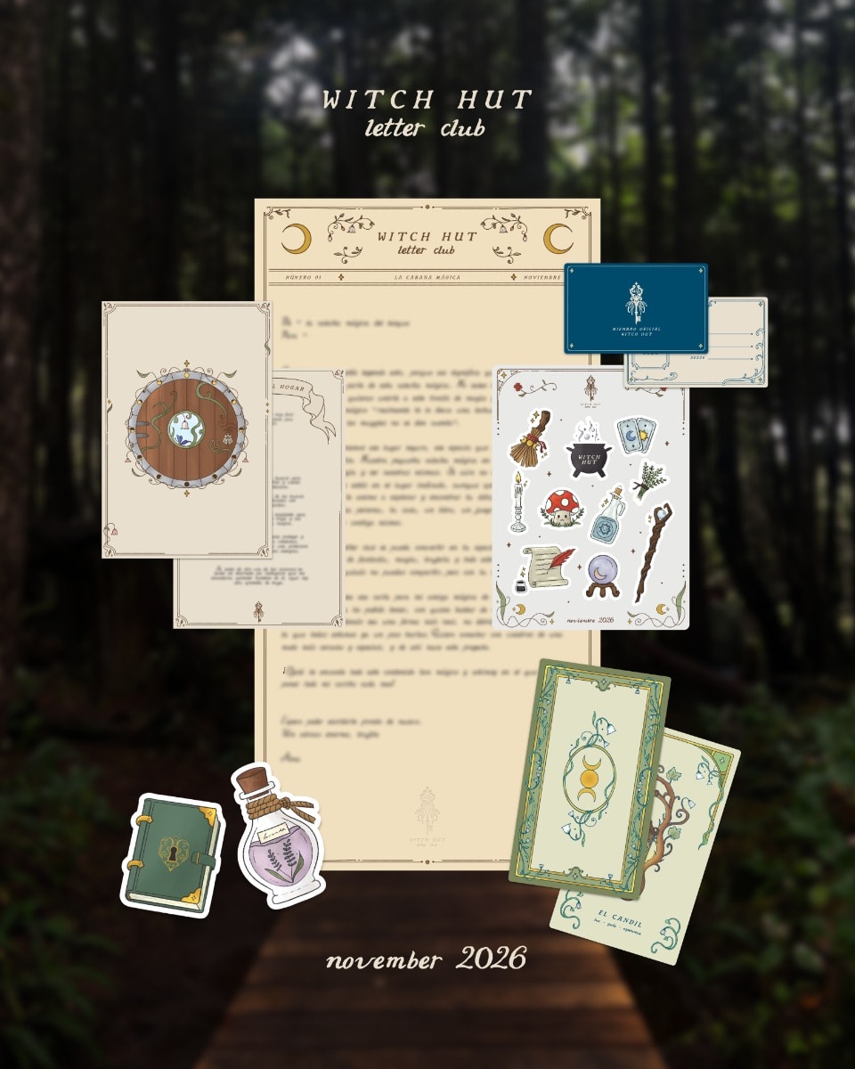 Witch Hut Letter Club