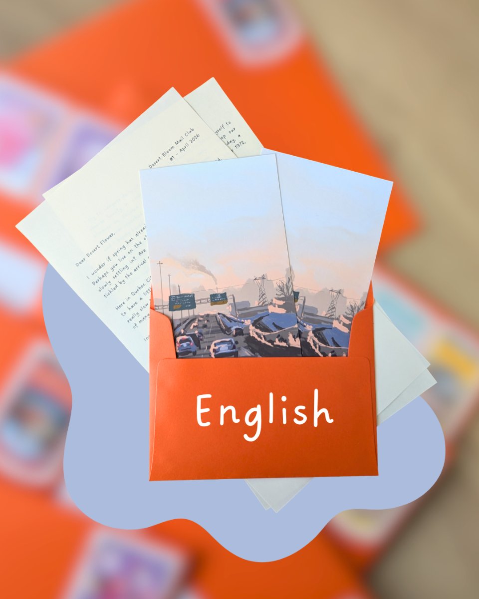 Monthly Postcard Adventures - ENGLISH